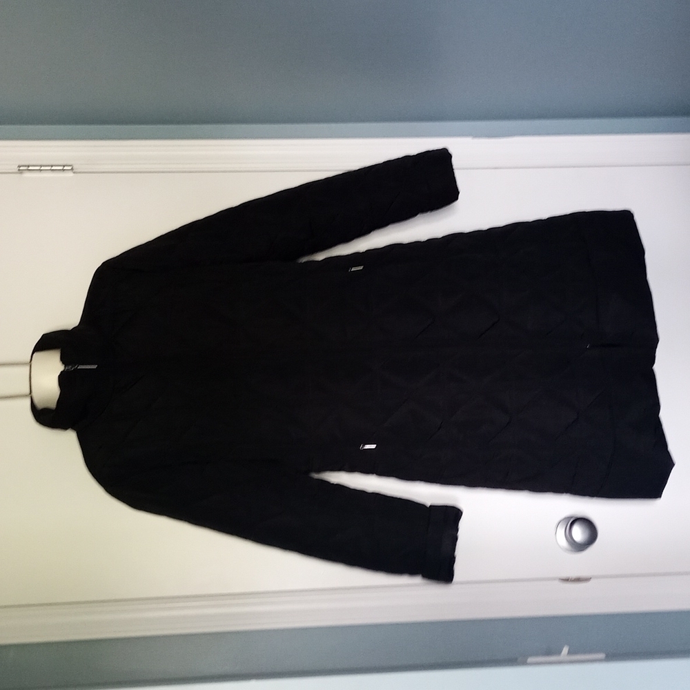 Melanie Lyne Full Length Lightweight Puffer Jacket